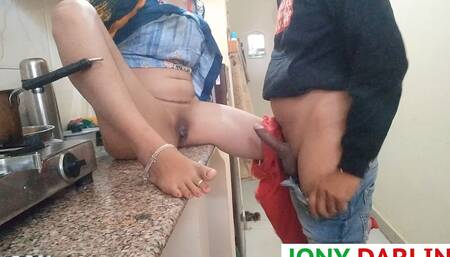 Mother-in-law's Fucking, That Too in the Kitchen - Jay Darling