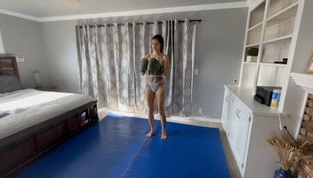 Andi’s boxing class - Day 1 for Rose