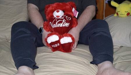Sharing Valentine's Day with My Bear