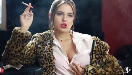 Noemi long and deep inhales