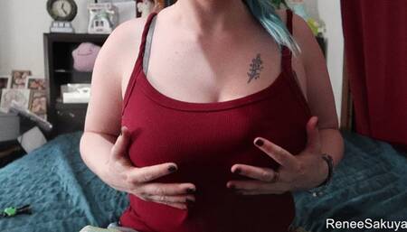 So you wanna be absorbed by my breasts? Breast Vore