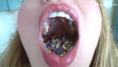 * 854x480p * A Gluttonous Giantess ( Vore ) Pt 1 - Mp4