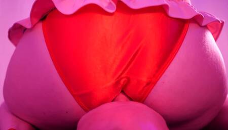 Happy Valentine's Day Satin Panty-Box Facesit - 4k mp4