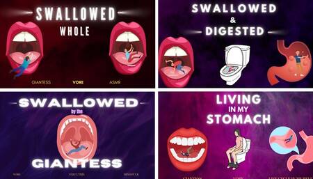 Vore Audio Mega Pack - Giantess Countess Wednesday Vores You - Swallowed Whole, Digested, ASMR, Belly Sounds, Turned into Waste MP4 1080p AUDIO ONLY