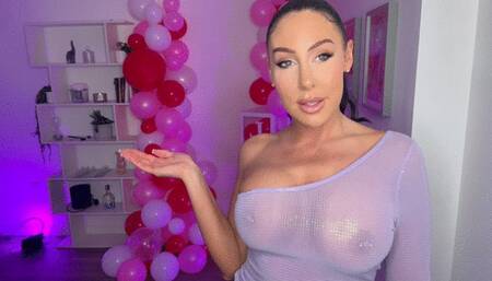 Cuck husband picks valentines outfit