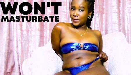 Rude Cam Girl Won’t Masturbate for You - femdom POV, verbal humiliation, sexual rejection, chastity cage, and brat girls - 1080 mp4