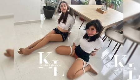 Simona Finds Out You're Cheating on Her With her Sister Luana in POV (Immersive, Pantyhose, Foot Worship, Heels, Rope Bondage, Frogtie, Skirts, Pantyhose Stuff & CleaveGag)