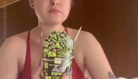 thai food in lingerie