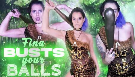 POV Huntress Fina Busts Your Balls (HD WMV)