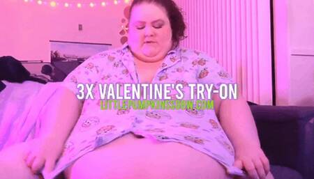 3X Valentine's TryOn