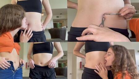 Tyler’s Belly Exam with Worship