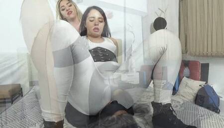 PAWG and BBW fart attack part 2 by Thay Flores, Atena and pietrA CAM BY ALINE FULL HD