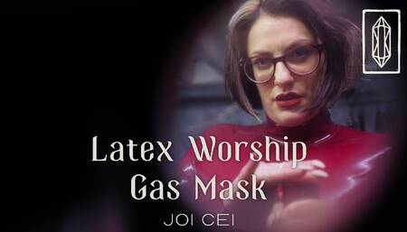 Latex Worship Gas Mask JOI CEI