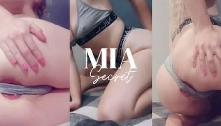 Anal Training! I Love Stretching My Ass for You