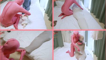 HLY012 The boyfriend was mummified in three different materials