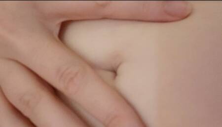 Exploring my belly button - Belly Button - by Lexie Red