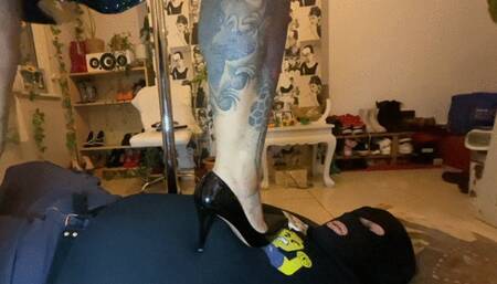 Ebony Black Stilettos