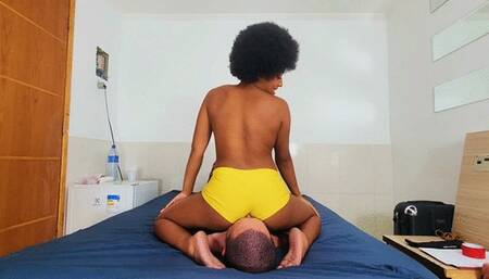 Farting interracial new actress, part 3, by Vick Manage and Slave Covared, (cam by Manu) FULL HD