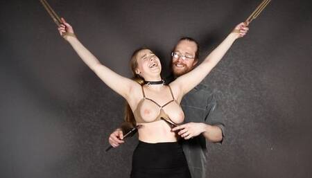 Tickling punishment for failing exam! (FHD)