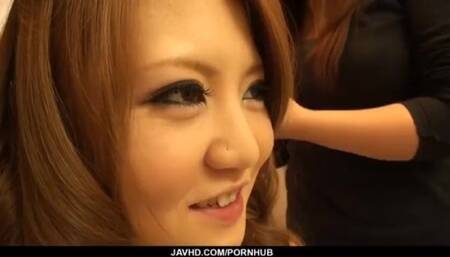 School uniform (18+) xxx with spicy Hikari from Jav HD