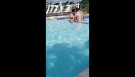 Pool Day with My Wife