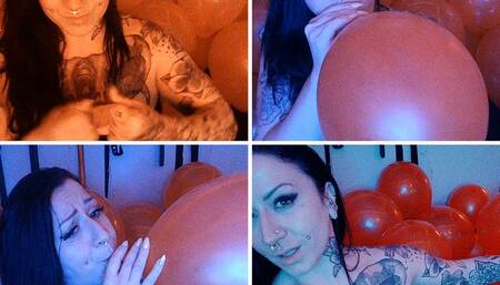 Clothed Inflation Of Two Dozen Red Balloons