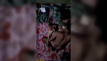 Indian Real House Maid Cheating Sex with Owner's Step-son