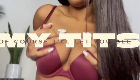 Of Course I'll Let You See My Tits JOI