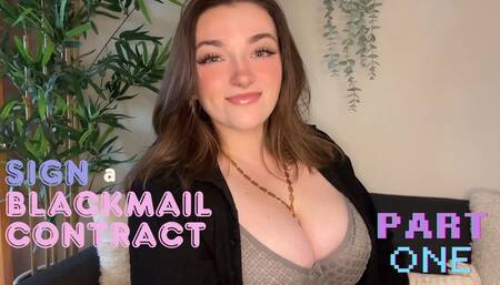 Sign a Blackmail Contract Part 1 - Homewrecking Goddess Worship Manipulation