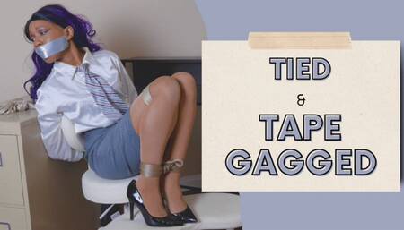 Tied & Tape Gagged