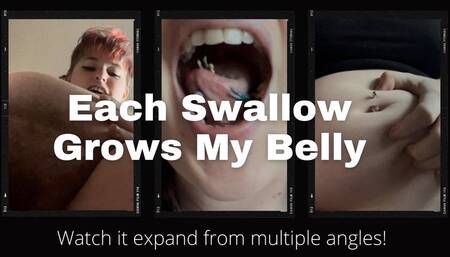 Growing Vore Belly- 1080p