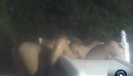 Bonny lass at lesbian action