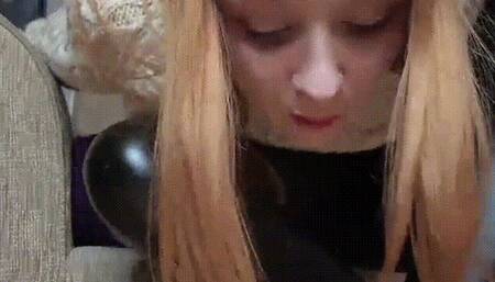 Worship my flat shiny shoes