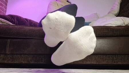 View of my feet and soles