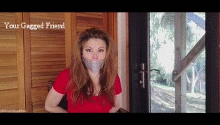 Your Gagged Friend - Candle Boxxx TapeGagged Damsel Gag Talking WMV