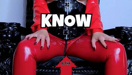 Know Your Place Chastity Boy!