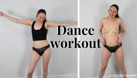 Dance Workout in Panties