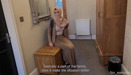 Sharing a bed with my shy arab stepmom