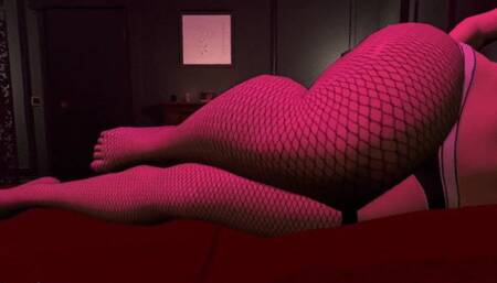 Pink Elf in many positions Hentai VR 3D!