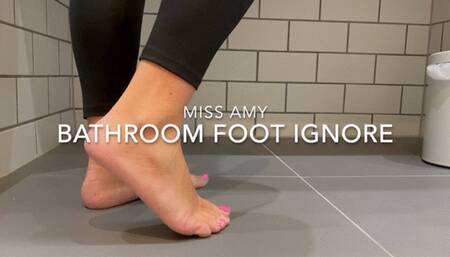 Bathroom Foot Ignore