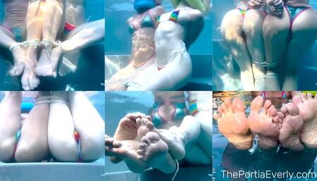 002- Portia's Water Play- Portia and Zonah Bound Together