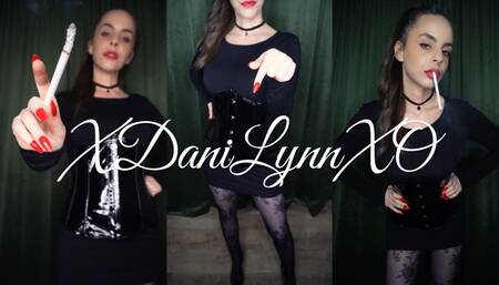 Darkside Smoking POV Human Ashtray