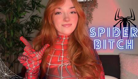 Spider-Bitch Marvel Cosplay - Goddess Worship Beta Loser Humiliation