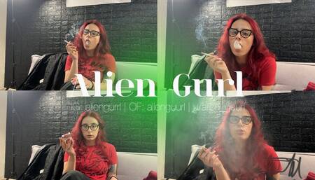 Smoking Psycotherapy | Alien Girl