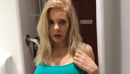 shower in clothes then naked