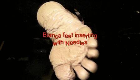 Bianca feet with Needles