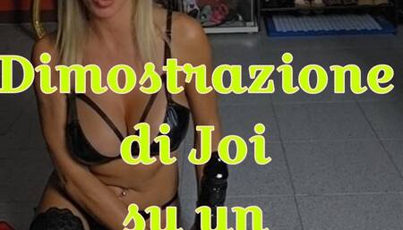 DIMOSTRAZIONE DI JOI SU UN DILDO
