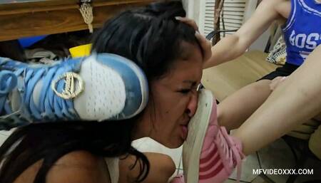 FEET DOM DESTRYED - 4TENNIS - FEATURE FILM - VOL #629 - TOP GIRL RENATA GAUD and LIVIA - CLIP 02