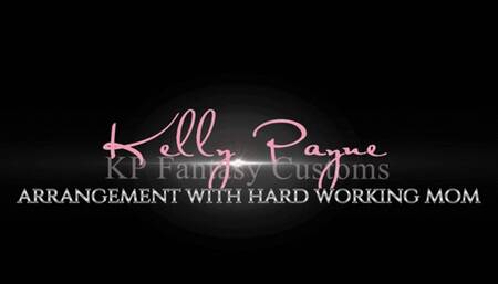 Arrangement with a hard working step-mom