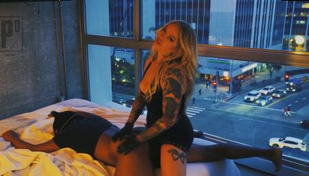 Pegging at Sunset with Natalia Vouise